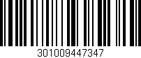 Código de barras (EAN, GTIN, SKU, ISBN): '301009447347'