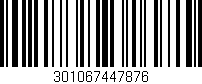 Código de barras (EAN, GTIN, SKU, ISBN): '301067447876'