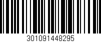 Código de barras (EAN, GTIN, SKU, ISBN): '301091448295'