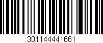 Código de barras (EAN, GTIN, SKU, ISBN): '301144441661'