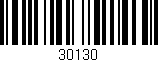 Código de barras (EAN, GTIN, SKU, ISBN): '30130'