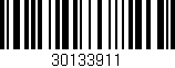 Código de barras (EAN, GTIN, SKU, ISBN): '30133911'