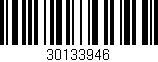 Código de barras (EAN, GTIN, SKU, ISBN): '30133946'