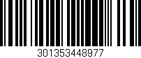 Código de barras (EAN, GTIN, SKU, ISBN): '301353448977'