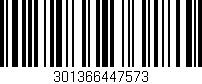 Código de barras (EAN, GTIN, SKU, ISBN): '301366447573'