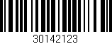 Código de barras (EAN, GTIN, SKU, ISBN): '30142123'