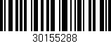 Código de barras (EAN, GTIN, SKU, ISBN): '30155288'