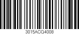 Código de barras (EAN, GTIN, SKU, ISBN): '3015ACG4008'