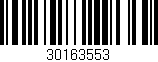 Código de barras (EAN, GTIN, SKU, ISBN): '30163553'