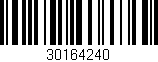 Código de barras (EAN, GTIN, SKU, ISBN): '30164240'