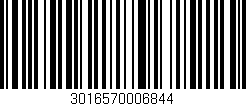 Código de barras (EAN, GTIN, SKU, ISBN): '3016570006844'