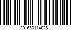 Código de barras (EAN, GTIN, SKU, ISBN): '3016661140761'