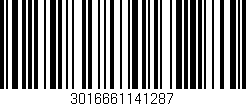 Código de barras (EAN, GTIN, SKU, ISBN): '3016661141287'