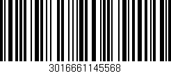 Código de barras (EAN, GTIN, SKU, ISBN): '3016661145568'