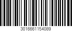 Código de barras (EAN, GTIN, SKU, ISBN): '3016661154089'
