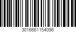 Código de barras (EAN, GTIN, SKU, ISBN): '3016661154096'