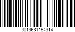 Código de barras (EAN, GTIN, SKU, ISBN): '3016661154614'