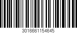 Código de barras (EAN, GTIN, SKU, ISBN): '3016661154645'