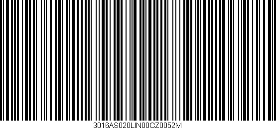 Código de barras (EAN, GTIN, SKU, ISBN): '3016AS020LIN00CZ0052M'