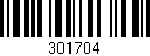 Código de barras (EAN, GTIN, SKU, ISBN): '301704'