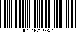 Código de barras (EAN, GTIN, SKU, ISBN): '3017167226621'