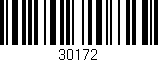 Código de barras (EAN, GTIN, SKU, ISBN): '30172'