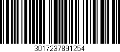 Código de barras (EAN, GTIN, SKU, ISBN): '3017237891254'