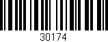 Código de barras (EAN, GTIN, SKU, ISBN): '30174'