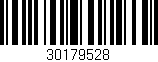 Código de barras (EAN, GTIN, SKU, ISBN): '30179528'