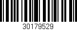 Código de barras (EAN, GTIN, SKU, ISBN): '30179529'
