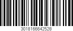 Código de barras (EAN, GTIN, SKU, ISBN): '3018166642528'