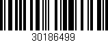 Código de barras (EAN, GTIN, SKU, ISBN): '30186499'