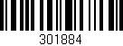 Código de barras (EAN, GTIN, SKU, ISBN): '301884'