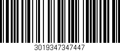 Código de barras (EAN, GTIN, SKU, ISBN): '3019347347447'