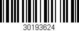 Código de barras (EAN, GTIN, SKU, ISBN): '30193624'
