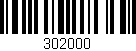 Código de barras (EAN, GTIN, SKU, ISBN): '302000'