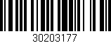 Código de barras (EAN, GTIN, SKU, ISBN): '30203177'