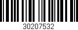 Código de barras (EAN, GTIN, SKU, ISBN): '30207532'