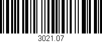 Código de barras (EAN, GTIN, SKU, ISBN): '3021.07'