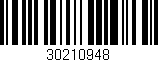Código de barras (EAN, GTIN, SKU, ISBN): '30210948'