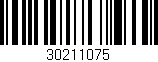 Código de barras (EAN, GTIN, SKU, ISBN): '30211075'