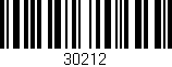 Código de barras (EAN, GTIN, SKU, ISBN): '30212'