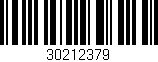 Código de barras (EAN, GTIN, SKU, ISBN): '30212379'