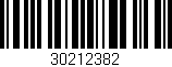 Código de barras (EAN, GTIN, SKU, ISBN): '30212382'