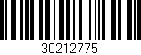 Código de barras (EAN, GTIN, SKU, ISBN): '30212775'