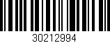 Código de barras (EAN, GTIN, SKU, ISBN): '30212994'