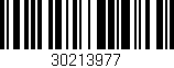Código de barras (EAN, GTIN, SKU, ISBN): '30213977'