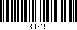 Código de barras (EAN, GTIN, SKU, ISBN): '30215'