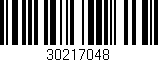 Código de barras (EAN, GTIN, SKU, ISBN): '30217048'