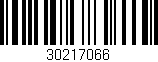 Código de barras (EAN, GTIN, SKU, ISBN): '30217066'
